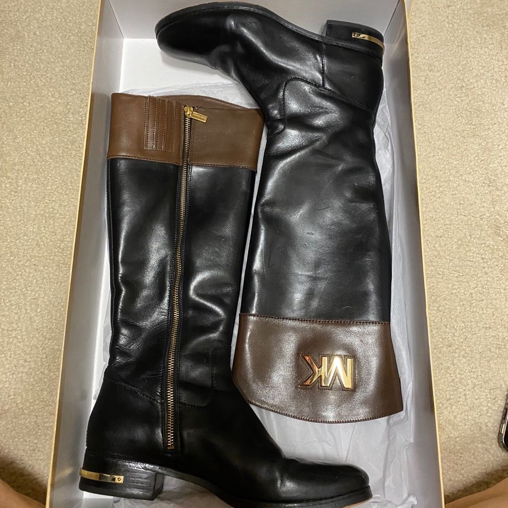 Michael Kors riding boots